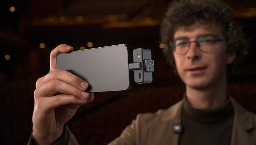 Odbiornik DJI Mic 3 czarny